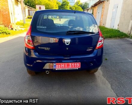 Синій Дачія Sandero, об'ємом двигуна 1.4 л та пробігом 160 тис. км за 4250 $, фото 5 на Automoto.ua