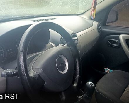 Синій Дачія Sandero, об'ємом двигуна 1.1 л та пробігом 220 тис. км за 3500 $, фото 3 на Automoto.ua