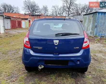 Синий Дачия Сандеро, объемом двигателя 1.4 л и пробегом 151 тыс. км за 4490 $, фото 6 на Automoto.ua