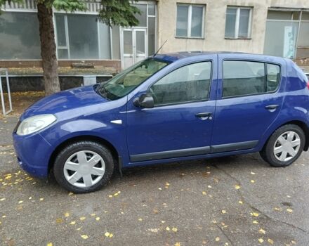 Дачия Сандеро 2009 в Сумах на Automoto.ua Синий Дачия Сандеро, объемом двигателя 1.4 л и пробегом 288 тыс. км за 3650 $, фото 1 на Automoto.ua