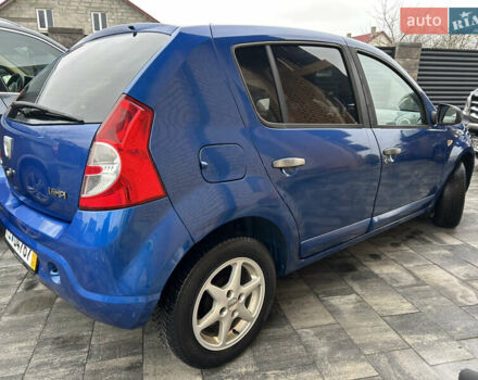 Синий Дачия Сандеро, объемом двигателя 1.6 л и пробегом 117 тыс. км за 4600 $, фото 5 на Automoto.ua