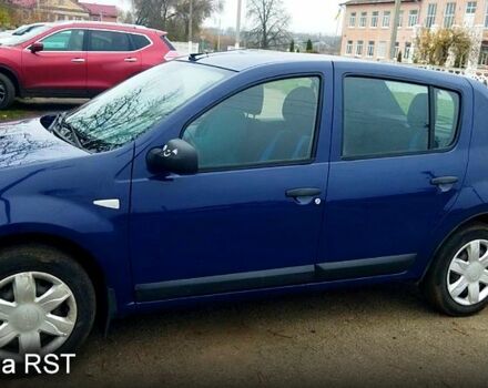 Синий Дачия Сандеро, объемом двигателя 1.4 л и пробегом 244 тыс. км за 5000 $, фото 2 на Automoto.ua