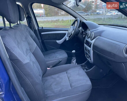 Синий Дачия Сандеро, объемом двигателя 1.4 л и пробегом 246 тыс. км за 4600 $, фото 15 на Automoto.ua