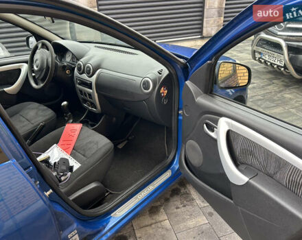 Синий Дачия Сандеро, объемом двигателя 1.6 л и пробегом 117 тыс. км за 4600 $, фото 12 на Automoto.ua