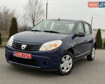 Синій Дачія Sandero, об'ємом двигуна 1.4 л та пробігом 106 тис. км за 4950 $, фото 7 на Automoto.ua