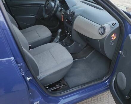 Синий Дачия Сандеро, объемом двигателя 1.4 л и пробегом 135 тыс. км за 4250 $, фото 10 на Automoto.ua