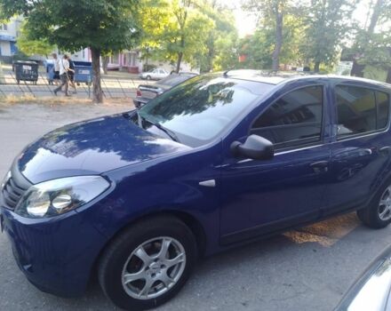 Синий Дачия Сандеро, объемом двигателя 1.1 л и пробегом 280 тыс. км за 4000 $, фото 3 на Automoto.ua