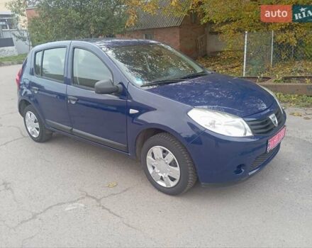 Синий Дачия Сандеро, объемом двигателя 1.2 л и пробегом 157 тыс. км за 4500 $, фото 8 на Automoto.ua