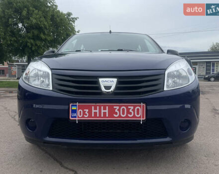 Синий Дачия Сандеро, объемом двигателя 1.4 л и пробегом 59 тыс. км за 5500 $, фото 3 на Automoto.ua