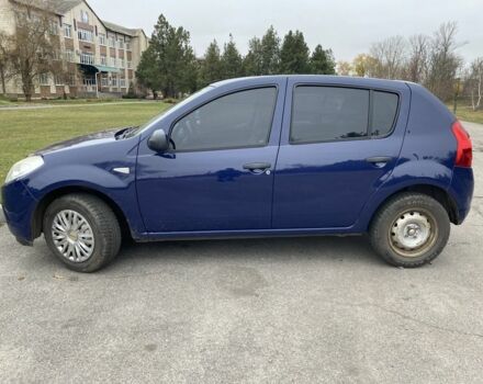 Синий Дачия Сандеро, объемом двигателя 1.4 л и пробегом 219 тыс. км за 4800 $, фото 1 на Automoto.ua