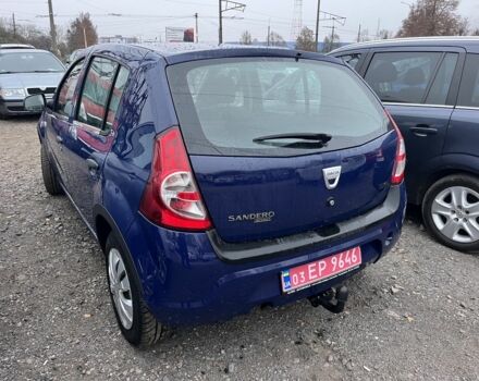 Синий Дачия Сандеро, объемом двигателя 1.4 л и пробегом 2 тыс. км за 4200 $, фото 2 на Automoto.ua