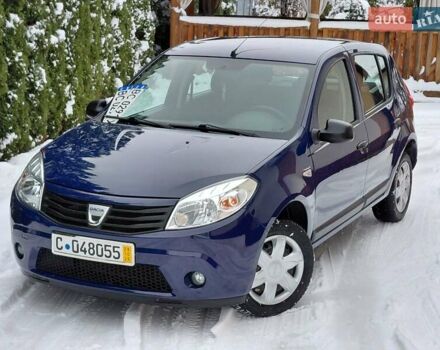 Синий Дачия Сандеро, объемом двигателя 1.4 л и пробегом 90 тыс. км за 4499 $, фото 3 на Automoto.ua