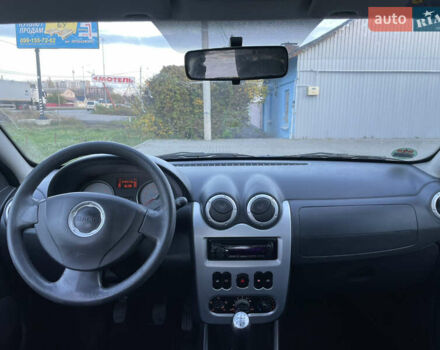Синий Дачия Сандеро, объемом двигателя 1.4 л и пробегом 246 тыс. км за 4600 $, фото 18 на Automoto.ua