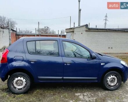 Синий Дачия Сандеро, объемом двигателя 1.4 л и пробегом 151 тыс. км за 4490 $, фото 10 на Automoto.ua