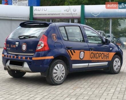 Синій Дачія Sandero, об'ємом двигуна 1.4 л та пробігом 183 тис. км за 4150 $, фото 4 на Automoto.ua