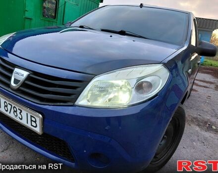 Синій Дачія Sandero, об'ємом двигуна 1.4 л та пробігом 185 тис. км за 4500 $, фото 1 на Automoto.ua