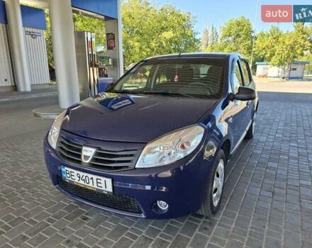 Синій Дачія Sandero, об'ємом двигуна 1.39 л та пробігом 160 тис. км за 4800 $, фото 1 на Automoto.ua