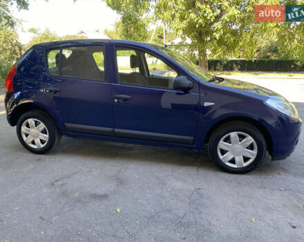 Синий Дачия Сандеро, объемом двигателя 1.4 л и пробегом 147 тыс. км за 4750 $, фото 9 на Automoto.ua