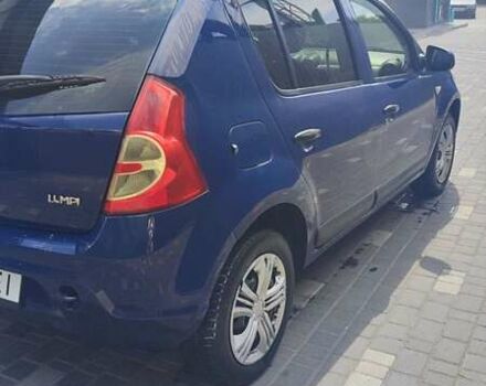 Синий Дачия Сандеро, объемом двигателя 1.4 л и пробегом 160 тыс. км за 4000 $, фото 3 на Automoto.ua