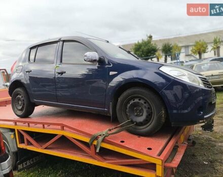 Синий Дачия Сандеро, объемом двигателя 1.4 л и пробегом 147 тыс. км за 1900 $, фото 1 на Automoto.ua