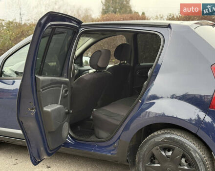 Синій Дачія Sandero, об'ємом двигуна 1.39 л та пробігом 265 тис. км за 3999 $, фото 19 на Automoto.ua