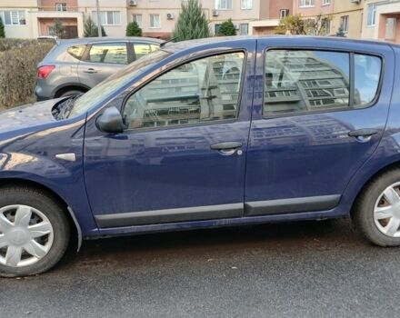 Синий Дачия Сандеро, объемом двигателя 1.4 л и пробегом 155 тыс. км за 4000 $, фото 4 на Automoto.ua