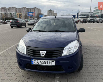Синий Дачия Сандеро, объемом двигателя 1.4 л и пробегом 146 тыс. км за 3900 $, фото 8 на Automoto.ua