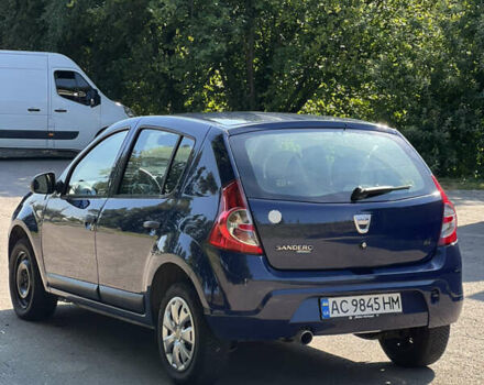Дачия Сандеро 2009 в Ровно на Automoto.ua Синий Дачия Сандеро, объемом двигателя 1.15 л и пробегом 217 тыс. км за 4399 $, фото 2 на Automoto.ua