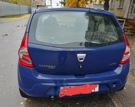 Дачия Сандеро 2009 в Сумах на Automoto.ua Синий Дачия Сандеро, объемом двигателя 1.4 л и пробегом 288 тыс. км за 3650 $, фото 2 на Automoto.ua