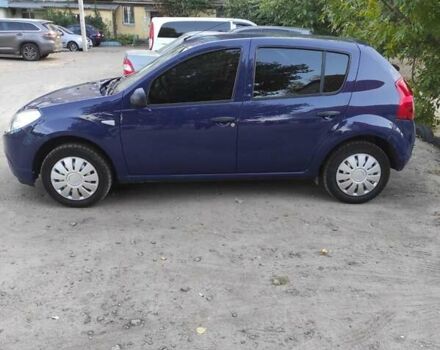 Синий Дачия Сандеро, объемом двигателя 1.4 л и пробегом 135 тыс. км за 4250 $, фото 6 на Automoto.ua