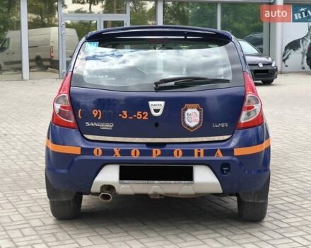 Синій Дачія Sandero, об'ємом двигуна 1.4 л та пробігом 183 тис. км за 4150 $, фото 5 на Automoto.ua