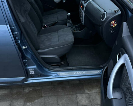 Синий Дачия Сандеро, объемом двигателя 1.6 л и пробегом 200 тыс. км за 5700 $, фото 24 на Automoto.ua