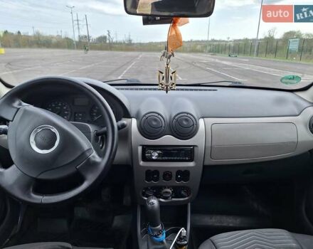 Синий Дачия Сандеро, объемом двигателя 1.4 л и пробегом 155 тыс. км за 4000 $, фото 7 на Automoto.ua