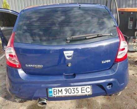 Синий Дачия Сандеро, объемом двигателя 1.39 л и пробегом 152 тыс. км за 4300 $, фото 5 на Automoto.ua