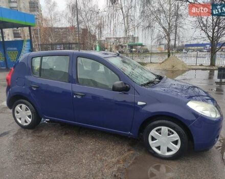 Синий Дачия Сандеро, объемом двигателя 1.39 л и пробегом 155 тыс. км за 4300 $, фото 3 на Automoto.ua