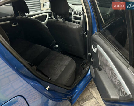 Синий Дачия Сандеро, объемом двигателя 1.6 л и пробегом 117 тыс. км за 4600 $, фото 14 на Automoto.ua