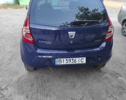 Синий Дачия Сандеро, объемом двигателя 1.4 л и пробегом 135 тыс. км за 4250 $, фото 8 на Automoto.ua