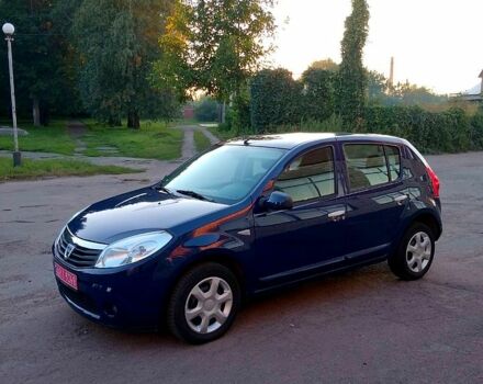 Синій Дачія Sandero, об'ємом двигуна 1.4 л та пробігом 170 тис. км за 4699 $, фото 2 на Automoto.ua