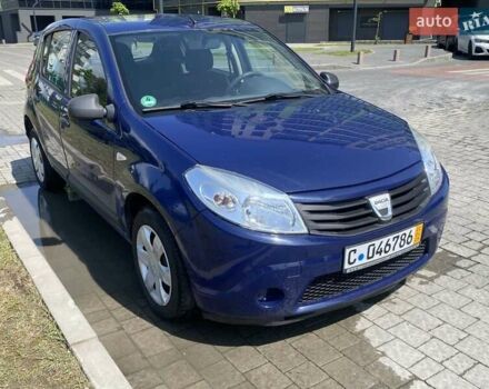 Синий Дачия Сандеро, объемом двигателя 1.4 л и пробегом 167 тыс. км за 4250 $, фото 1 на Automoto.ua