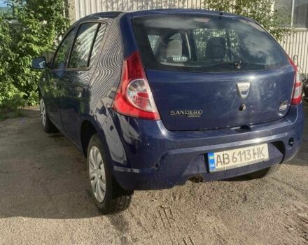 Синий Дачия Сандеро, объемом двигателя 1.4 л и пробегом 110 тыс. км за 3550 $, фото 3 на Automoto.ua