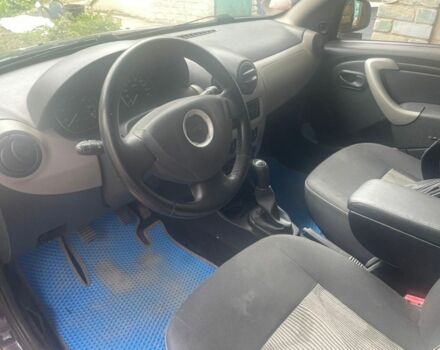 Синий Дачия Сандеро, объемом двигателя 1.1 л и пробегом 209 тыс. км за 3700 $, фото 5 на Automoto.ua