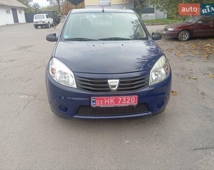 Синий Дачия Сандеро, объемом двигателя 1.2 л и пробегом 157 тыс. км за 4500 $, фото 4 на Automoto.ua