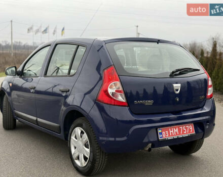 Синій Дачія Sandero, об'ємом двигуна 1.4 л та пробігом 106 тис. км за 4950 $, фото 16 на Automoto.ua