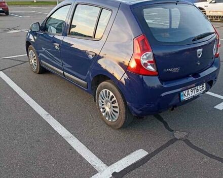 Синий Дачия Сандеро, объемом двигателя 1.15 л и пробегом 194 тыс. км за 3900 $, фото 2 на Automoto.ua