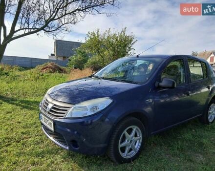 Синий Дачия Сандеро, объемом двигателя 1.4 л и пробегом 183 тыс. км за 4400 $, фото 4 на Automoto.ua