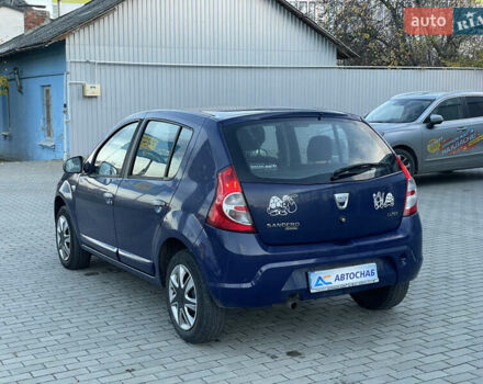 Синий Дачия Сандеро, объемом двигателя 1.4 л и пробегом 246 тыс. км за 4600 $, фото 6 на Automoto.ua