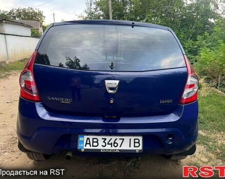 Синий Дачия Сандеро, объемом двигателя 1.4 л и пробегом 144 тыс. км за 4500 $, фото 4 на Automoto.ua