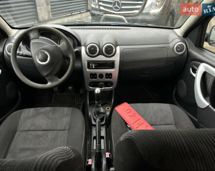 Синий Дачия Сандеро, объемом двигателя 1.6 л и пробегом 117 тыс. км за 4600 $, фото 15 на Automoto.ua