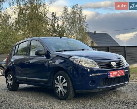 Синий Дачия Сандеро, объемом двигателя 1.4 л и пробегом 201 тыс. км за 4550 $, фото 3 на Automoto.ua