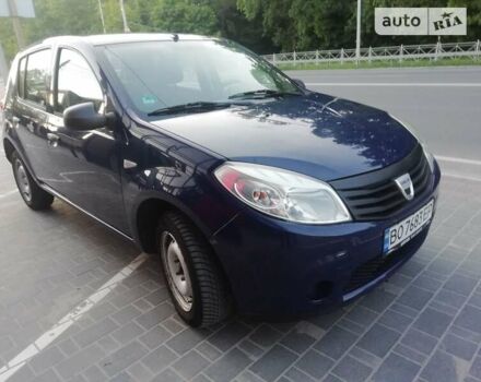 Синій Дачія Sandero, об'ємом двигуна 1.39 л та пробігом 114 тис. км за 4300 $, фото 6 на Automoto.ua